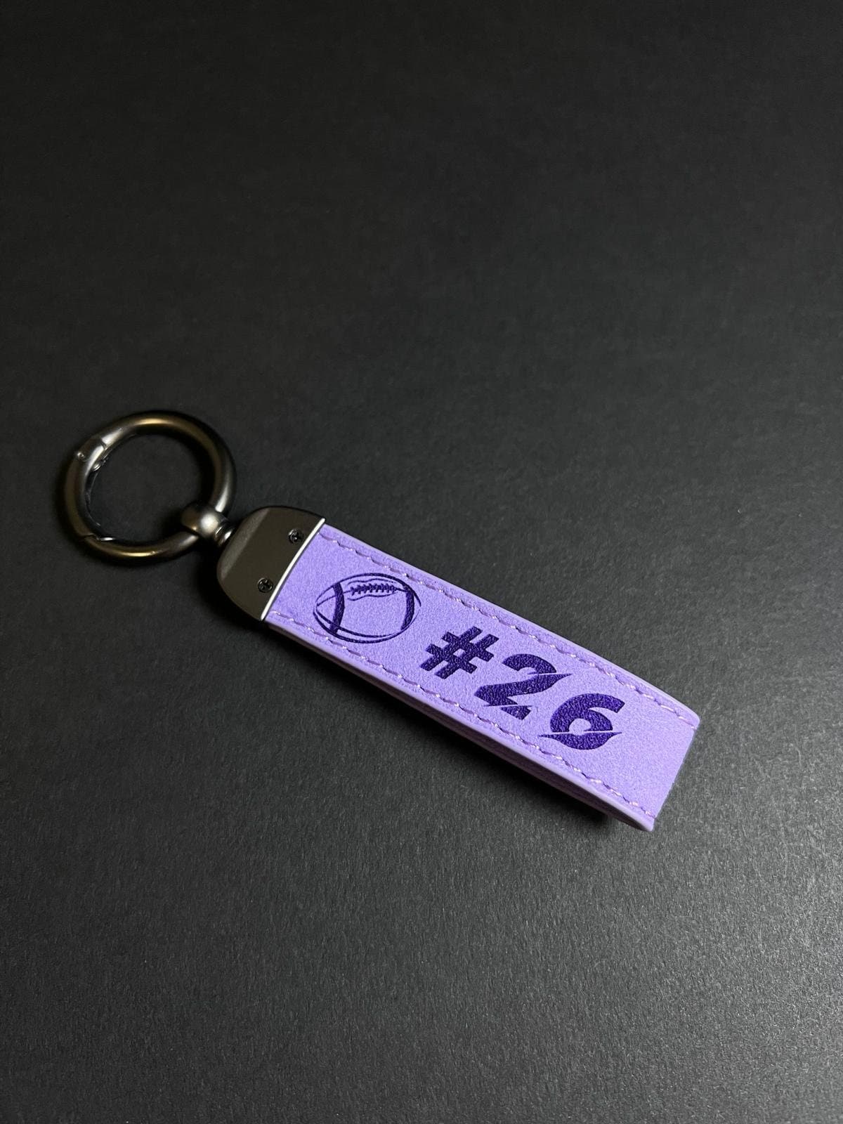 Football Keychain American Football Keychain for Team Gift Football League Player Football Senior Night Gifts Team Logo Customized Team logo