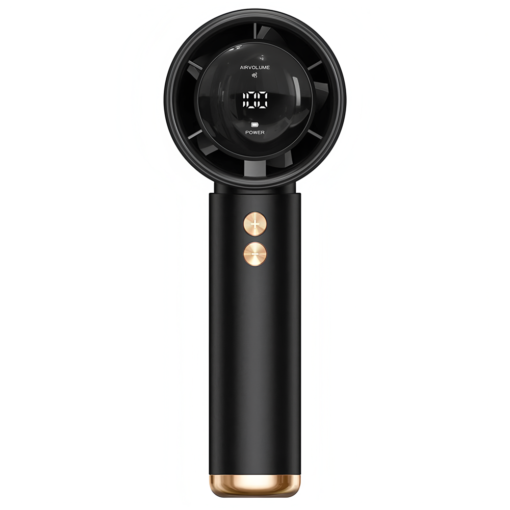 Portable Handheld Mini Fan – USB Rechargeable, 100-Speed Personal Cooling Fan (Pink, White, Navy, Black)