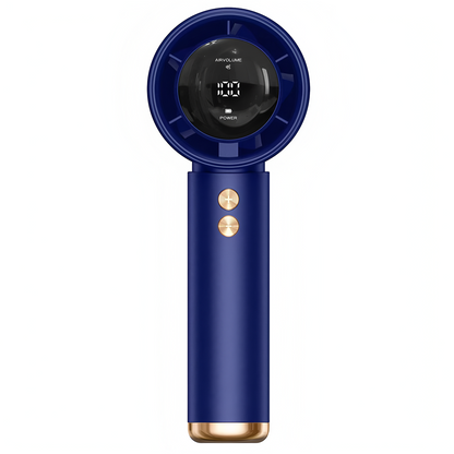 Portable Handheld Mini Fan – USB Rechargeable, 100-Speed Personal Cooling Fan (Pink, White, Navy, Black)