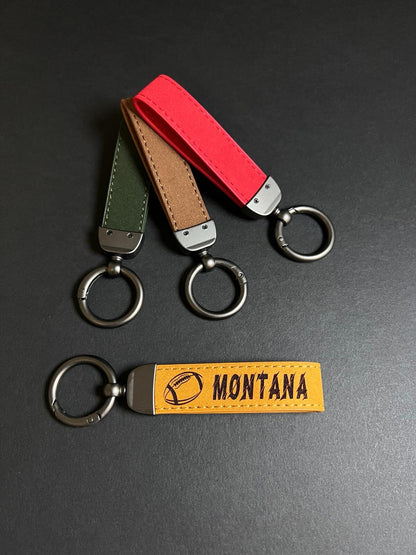 Football Keychain American Football Keychain for Team Gift Football League Player Football Senior Night Gifts Team Logo Customized Team logo