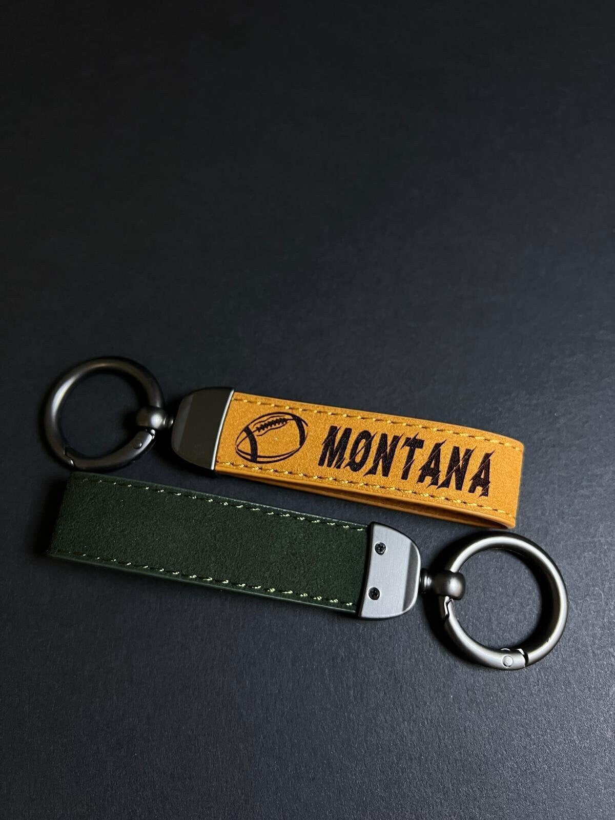 Football Keychain American Football Keychain for Team Gift Football League Player Football Senior Night Gifts Team Logo Customized Team logo