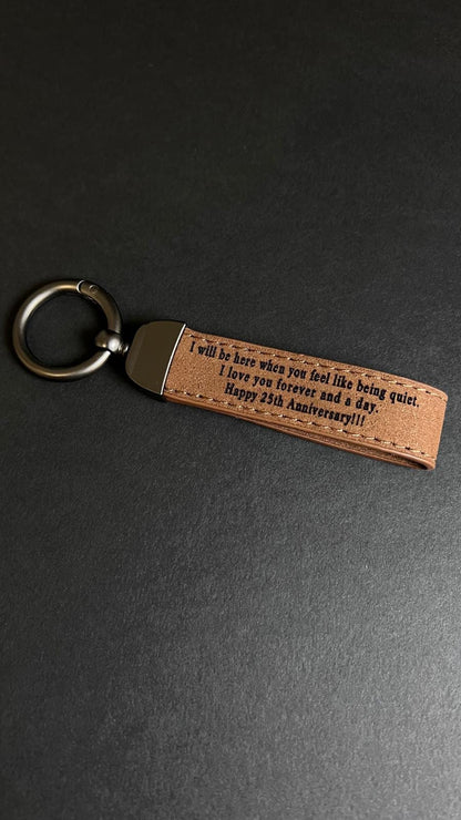 Handmade Adult Gift For Christmas Office Workers Gift Grandson Keychain Gift For Papa Key Fob Accessory Gift Under 10 USD Grandfather Gift