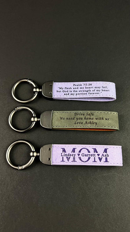 Personalized Mother Gift With Names Elegance Mother Gift Under 10 Cute Little Mommy Accessory Mothers Day Item Customized Mother Keychains